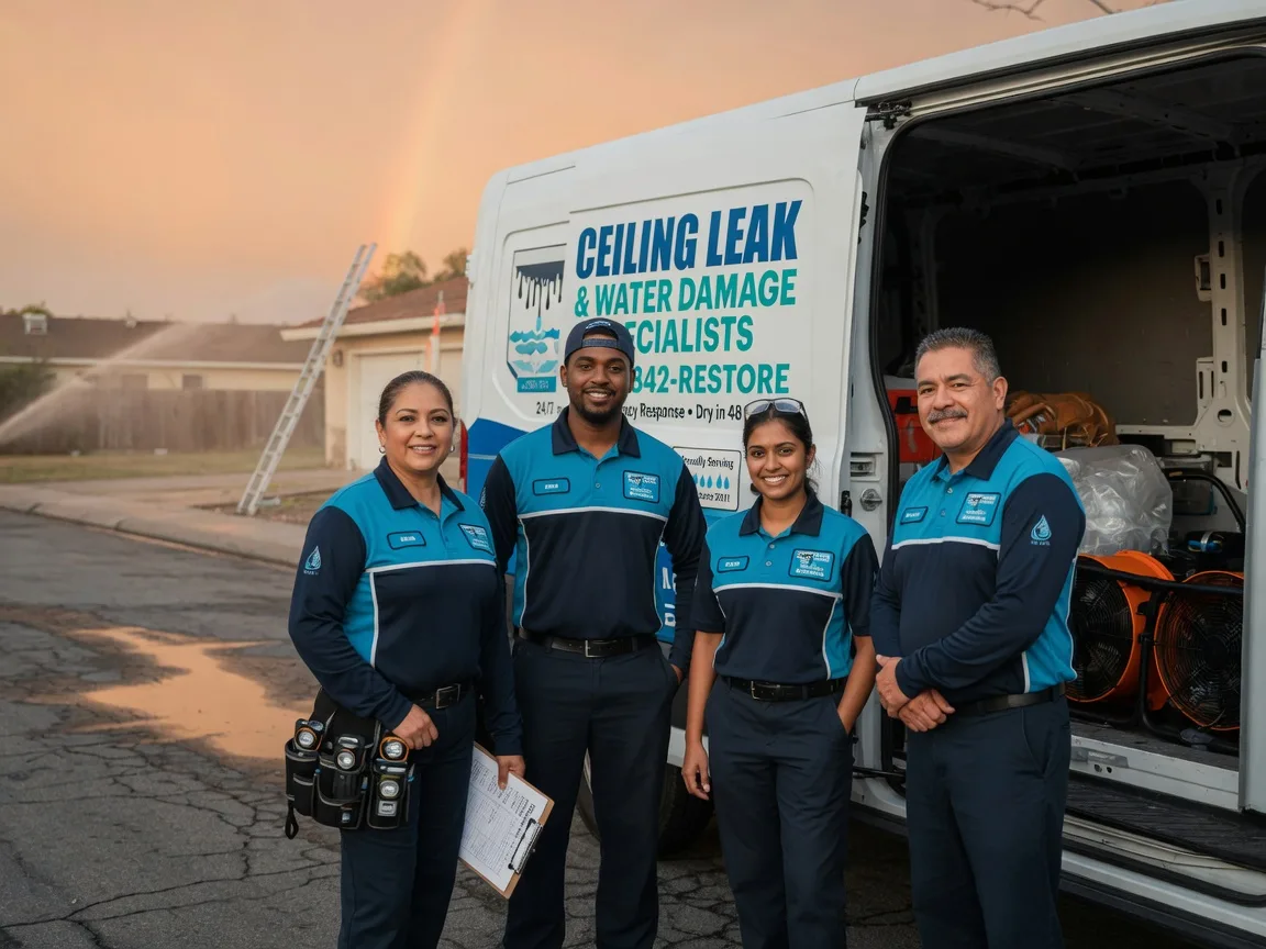 Ceiling Leak Cleanup company in Groton, NY