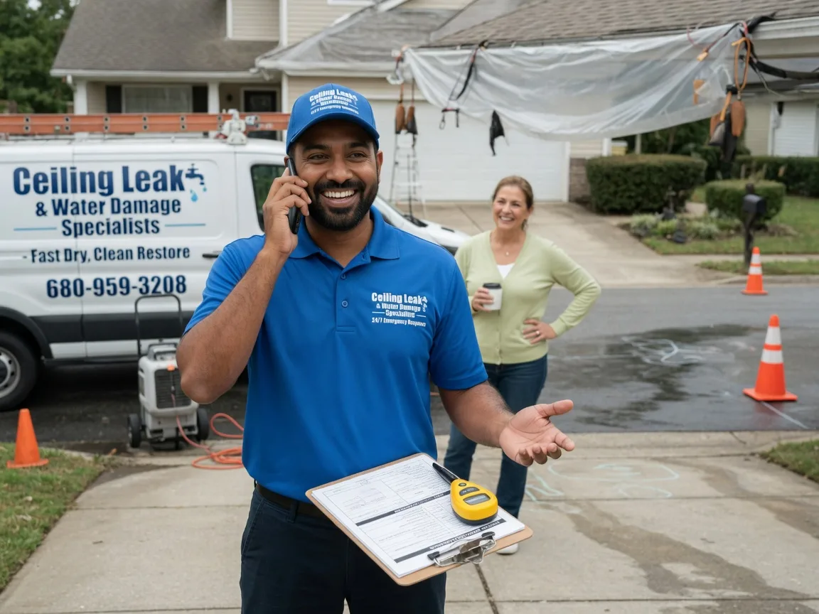 Ceiling Leak Cleanup Groton, NY FAQs